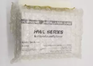 VERIS HWL3XSX Pared, LCD, 3%, Sensor de Humedad Montaje en Pared - NUEVO - Imagen 1 de 4