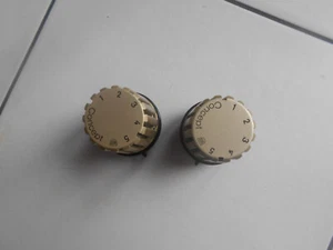 2 x Concept  Thermostatköpfe  gold - Bild 1 von 3