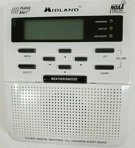 Midland S.A.M.E. Digital Weather / All Hazards Alert Radio WR-100 7090200133 - Picture 1 of 8