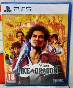 YAKUZA LIKE A DRAGON PS5 PLAYSTATION 5 EU CON ITALIANO NUOVO E SIGILLATO - Imagen 1 de 4