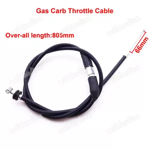 Carburetor Gas Throttle Cable Chinese 49cc 50cc 70 90cc 110cc Kids Mini ATV Quad - Picture 1 of 5