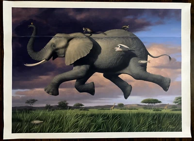 Phill Singer Sea Change 2013 Signed Canvas Giclee 46/200 Ltd Edition 30x22 print - Image 1 of 4