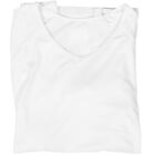  Underarm Sweat Pad Cloth T-shirt White Undershirts Women's Short Sleeve