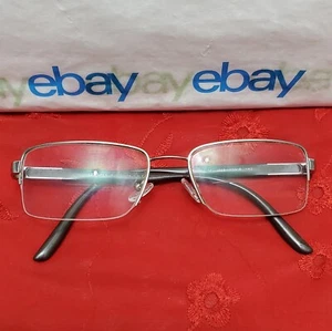 ✅️⭐️ VERSACE 1157 1003 Silver Light Gunmetal 53¤18 140 Unisex Eyeglasses "Frame" - Picture 1 of 24