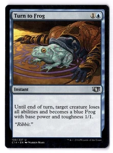 Turn To Frog LP* Commander 2014 ENGLISH 130/337 mtg -UnltdCards - Picture 1 of 2