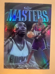 Vin Baker Silver Refractor 1997-98 Topps Finest Uncommon #134 Bucks #'d /1090 - Picture 1 of 2