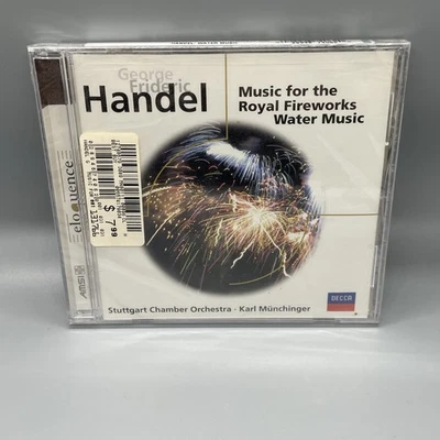Handel: Music for the Royal Fireworks; Water Music (CD, Nov-2000, Decca) NEW Foto 1 de 2