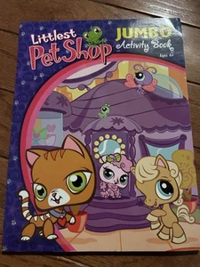 !WOW! {Unused} 2006 Vintage LITTLEST PET SHOP Coloring & Activity Book Y2K - Imagen 1 de 3