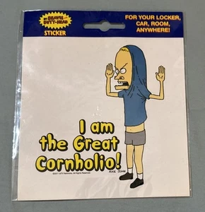 Beavis and Butt-Head Sticker - I Am the Great Cornholio ! MTV Mike Judge NEW - Picture 1 of 2
