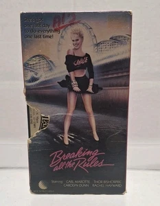 Breaking All The Rules VHS, 1984 Comedy New World Video. Carl Marotte Rental - Imagen 1 de 21