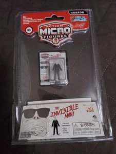 NEU World's Smallest Mego Horror Micro Actionfigur "THE INVISIBLE MAN" - Bild 1 von 3