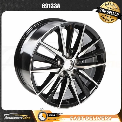 NEW 18" Machined Black Wheel For 2021-2024 TOYOTA CAMRY OEM Quality Rim 69133A - Image 1 of 4