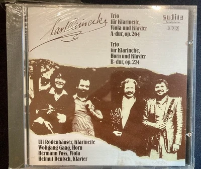 Carl Reinecke: (clarinet) Trio A-major op.264; Trio B-major op.274; New-Sealed! - Image 1 of 2