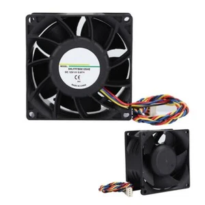 High Speed Dual Ball Bearing 12V 8cm 80x80x38mm Computer Cooling Case Fan 80mm - Photo 1/10