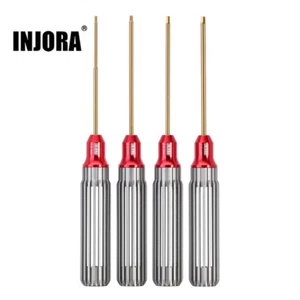 INJORA HSS Hex Screwdriver 1.5 2.0 2.5 3.0mm Tool for RC Car Boat Airplane Model - Picture 1 of 8