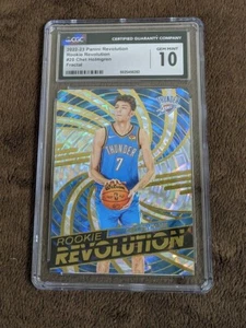 2022-23 REVOLUTION FRACTAL ROOKIE CGC 10 CHET HOLMGREN THUNDER - Picture 1 of 1
