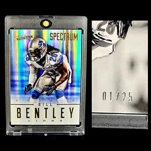 2012 Panini Absolute Spectrum #131 Bill Bentley Serial # 1/25 RC Rookie Insert - Picture 1 of 11
