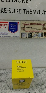 SATCO S3871 60W A15 130V FROSTED INCAND APPLIANCE BULB E26 BASE(12CB4 - Picture 1 of 9