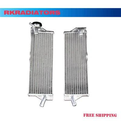 Fit Husqvarna TC TE 250 450 510 2003-2009 Aluminum Radiator 2 Row 34mm - Image 1 of 4