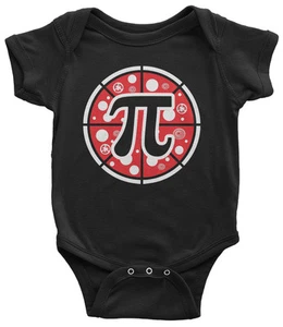 Pizza Pi Infantil Body Adorable Divertido Símbolo Matemático Nerd Pastel Regalo - Imagen 1 de 13