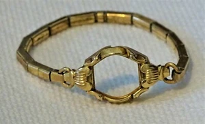 GENUINE VINTAGE GRUEUN GEMEX BAND AND BEZEL--U.S.A. GF?? - Picture 1 of 6