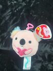 Squishmallow 3.5" Kaelea Koala Soft Pink Heart Belly Plush Bear Clip NWT 