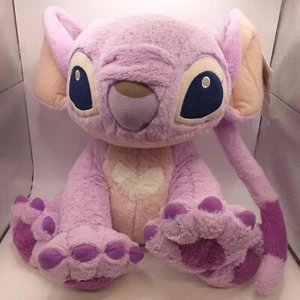 Disney Parks Exclusive Lilo and Stitch Pink Angel 12-14" Plush Stuffed Toy (H17) - Picture 1 of 11