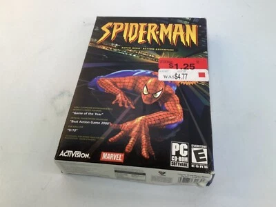 Spider-Man SMALL BOX (PC, 2002) FACTORY SEALED! - RARE! - Image 1 of 4