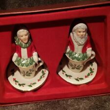 Santa and Mrs Claus Salt & Pepper Shakers In Original Box