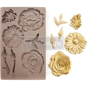 Prima Marketing Re-Design Mould 5"X8"X8mm - In The Garden - Picture 1 of 3
