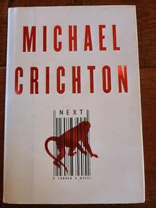 Michael Crichton / Next / Signed First Edition / HarperCollins, 2006 Rare New Bk - Picture 1 of 9