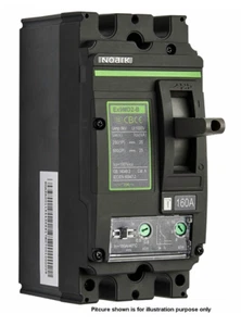 Noark 160A EX9MD2B DC Moulded Case Circuit Breaker MCCB 2 Pole 25kA 5yr Wrnty - Picture 1 of 6