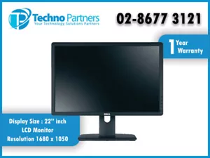 Dell p2213 22" Wide Screen LED Backlit LCD Monitor Display Port VGA DVI Warranty - Picture 1 of 3