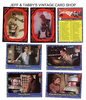 1979 Topps The Black Hole Cards & Stickers / ...