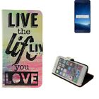 360 wallet case protective cover for Cubot A5 Design love