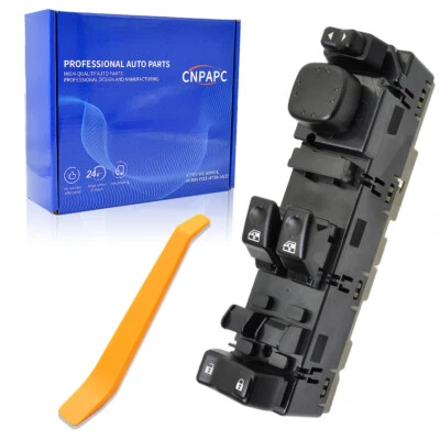 Interruptor de ventana eléctrica lateral del conductor LF para 03-06 Chevy Silverado GMC YUKON 15883318 Foto 1 de 4