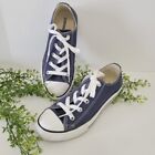Converse All Star Blue Canvas  Youth's Size 2 Skateboard Sneakers