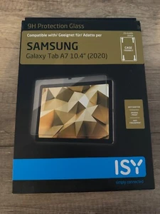 ISY IPG-6000-2D Schutzglas / Samsung Galaxy Tab A7 10.4 9H Schutzglas T500/T509 - Photo 1/2