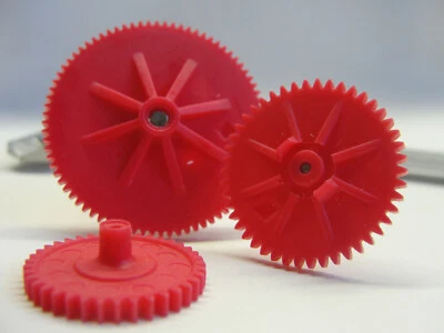 Juego de 3 engranajes PHILIPS F6112 F6121 F6133 F6210 F6216 F6211 F6222 FC444 - Imagen 1 de 4