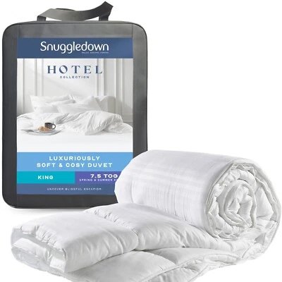 Hotel Luxuriously Soft Duvet Collection by Snuggledown 7.5 Tog - King Size