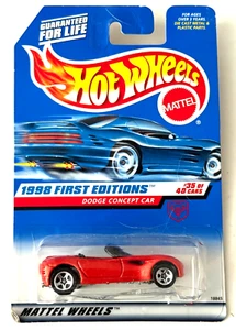 HOT WHEELS 1998 #672 FIRST EDITIONS DODGE CONCEPT CAR Orange #35 Of 40 - Picture 1 of 2