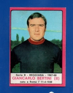 FIGURINA CALCIATORI PANINI 1967 68 GIANCARLO BERTINI (II) REC/REMOVED - Imagen 1 de 2