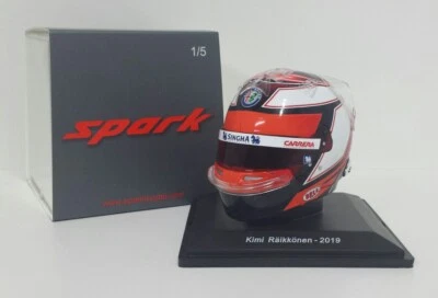 SPARK 1/5 MODELLINO CASCO F1 RAIKKONEN AUTO ALFA ROMEO FERRARI 2019 MODELLISMO - Immagine 1 di 4