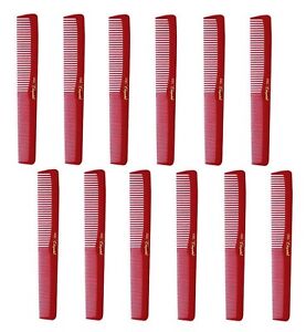 Krest Combs 400 Hair Comb Cutting Comb Barber Comb Stylist Combs Comb Set 12 Pc.