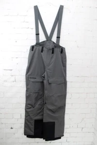 Dakine Women's Reach 20K 2L Shell Snowboard Pants w/ Suspenders Medium Gray New - Picture 1 of 3