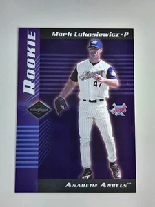 2001 Leaf Limited Baseball #294 Mark Lukasiewicz Rookie Card RC /1000 Angels - Bild 1 von 2