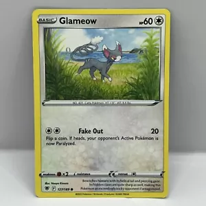 Pokemon TCG Sword & Shield: Astral Radiance Glameow 127/189 Pack Fresh - Bild 1 von 2