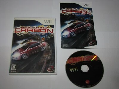 Need for Speed Carbon Japanese Nintendo Wii Japan import US Seller - Image 1 of 4
