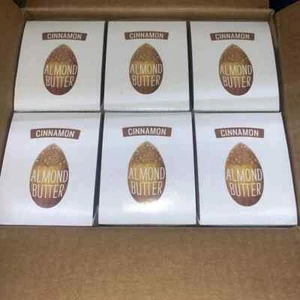 6x Cinnamon Almond Butter 60 Squeeze pack , Gluten-free, Non-GMO, Responsibly - Picture 1 of 3
