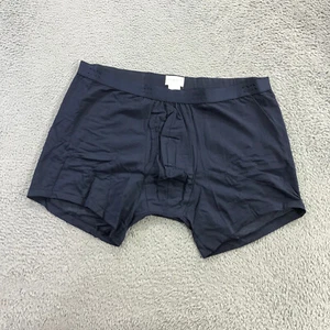 Derek Rose Trunk Mens Extra Large Open Trunks Boxer Briefs Underwear Blue Navy - Picture 1 of 11